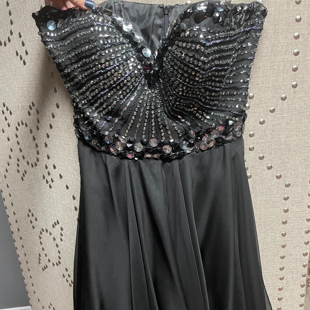 Sherri Hill strapless size 8 dress